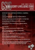Cover: Global Security & Intelligence Studies - Westphalia Press