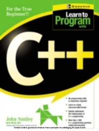 Abbildung von: Learn to Program with C++ - McGraw-Hill