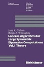 Cover: Lanczos Algorithms for Large Symmetric Eigenvalue Computations: Theory Vol. I - Birkhauser Boston Inc
