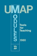 Cover: UMAP Modules 1980 - Birkhauser Boston Inc