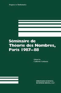 Abbildung von: Séminaire de Théorie des Nombres, Paris 1987-88 - Birkhäuser