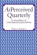 Cover: AsPerceived Vol 1 Number 2 - Asperceived Publications
