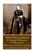 Cover: Helen Jackson - A Calendar Of Sonnets & Other Poems - Portable Poetry