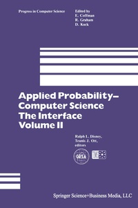 Enlarge image Cover: Applied Probability- Computer Science: The Interface - Birkhauser Boston Inc