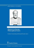 Cover: Rhetoric in Europe: Philosophical Issues - Frank & Timme