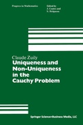 Cover: Uniqueness and Non-Uniqueness in the Cauchy Problem - Birkhauser Boston Inc