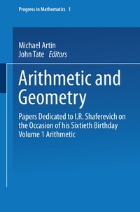 Abbildung von: Arithmetic and Geometry - Birkhauser Boston Inc