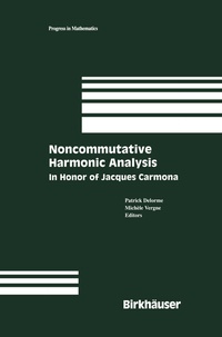 Abbildung von: Noncommutative Harmonic Analysis - Birkhauser Boston Inc