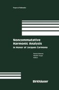 Cover: Noncommutative Harmonic Analysis - Springer-Verlag New York Inc.