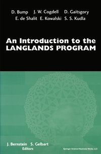 Abbildung von: An Introduction to the Langlands Program - Birkhäuser