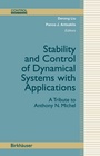Cover: Stability and Control of Dynamical Systems with Applications - Springer-Verlag New York Inc.