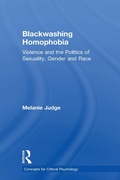 Cover: Blackwashing Homophobia - Routledge