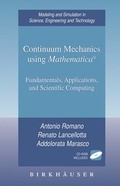 Cover: Continuum Mechanics using Mathematica&reg; - Birkhauser Boston Inc