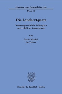 Abbildung von: Die Landarztquote - fibre