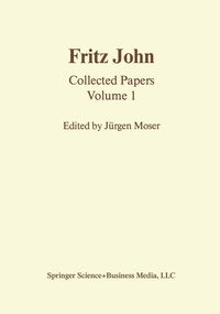 Enlarge image Cover: Fritz John - Springer-Verlag New York Inc.