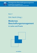 Cover: Modernes Beschaffungsmanagement in Lehre und Praxis - Uni-Edition