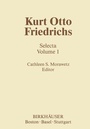 Cover: Kurt Otto Friedrichs - Birkhauser Boston Inc