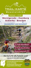 Cover: MTB Trail-Karte Harz: Wernigerode - Ilsenburg - Schierke - Brocken - Schmidt-Buch-Vlg
