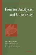 Bild: Fourier Analysis and Convexity - Birkh&auml;user