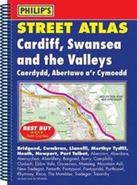 Abbildung von: Philip's Street Atlas Cardiff, Swansea and the Valleys - Philip's