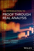 Cover: An Introduction to Proof through Real Analysis - Wiley