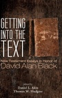 Cover: Getting Into the Text - Wipf & Stock Publishers