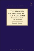 Cover: The Legality of Bailouts and Buy Nationals - Hart Publishing