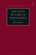 Cover: The Duty of Care in Negligence - Hart Publishing