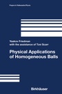 Cover: Physical Applications of Homogeneous Balls - Birkh&auml;user