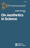 Cover: On Aesthetics in Science - Birkhauser Boston Inc