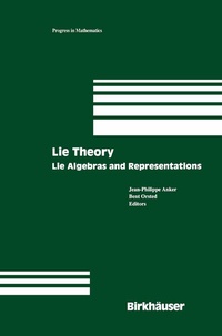 Abbildung von: Lie Theory - Birkhauser Boston Inc