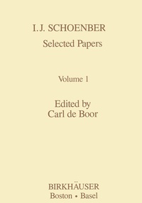 Abbildung von: I.J. Schoenberg Selected Papers - Birkhauser Boston