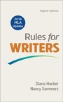 Cover: Rules for Writers with 2016 MLA Update - Bedford/Saint Martin's