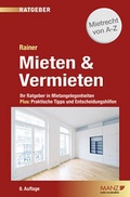 Cover: Mieten & Vermieten - Manz