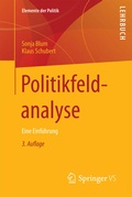 Cover: Politikfeldanalyse - Springer VS