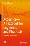 Cover: Acoustics-A Textbook for Engineers and Physicists - Springer