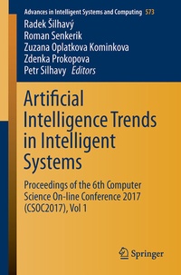 Enlarge image Cover: Artificial Intelligence Trends in Intelligent Systems - Springer