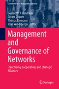 Cover: Management and Governance of Networks - Springer