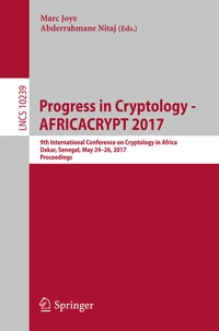 Abbildung von: Progress in Cryptology - AFRICACRYPT 2017 - Springer
