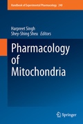 Cover: Pharmacology of Mitochondria - Springer