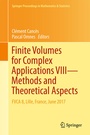 Cover: Finite Volumes for Complex Applications VIII - Methods and Theoretical Aspects - Springer