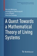 Cover: A Quest Towards a Mathematical Theory of Living Systems - Birkh&auml;user