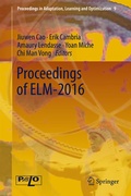 Cover: Proceedings of ELM-2016 - Springer