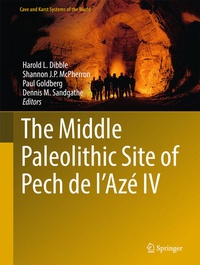 Enlarge image Cover: The Middle Paleolithic Site of Pech de l'Azé IV - Springer