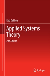 Enlarge image Cover: Applied Systems Theory - Springer