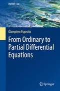 Cover: From Ordinary to Partial Differential Equations - Springer