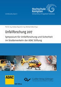 Enlarge image Cover: Unfallforschung 2017 - Cuvillier Verlag