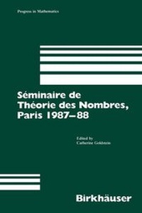 Abbildung von: Séminaire de Théorie des Nombres, Paris 1987-88 - Birkhauser Boston Inc