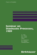Cover: Seminar on Stochastic Processes, 1989 - Birkhauser Boston Inc