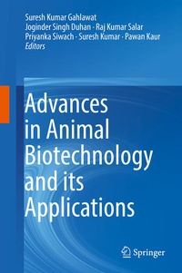 Enlarge image Cover: Advances in Animal Biotechnology and its Applications - Springer